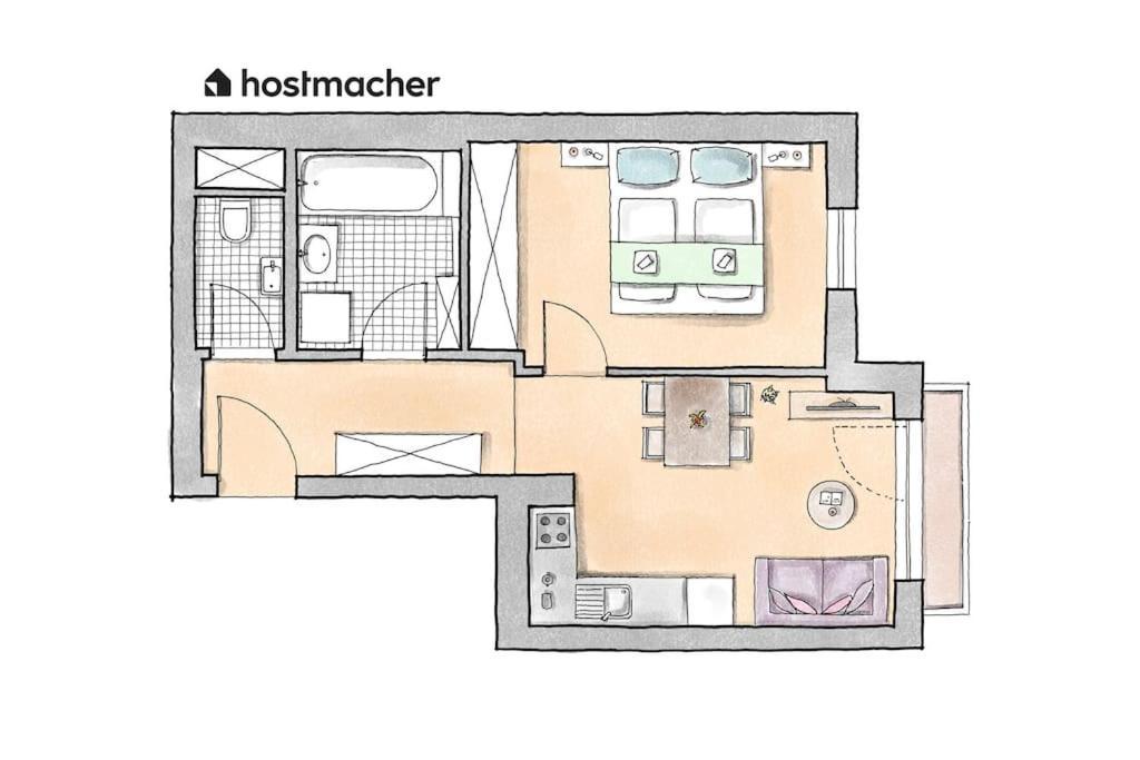 1Br Excellence, Fast To Centre By Hm Apartman Bécs Kültér fotó